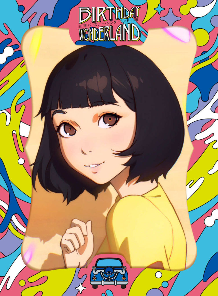 Akane Uesugi Birthday Wonderland DVD Cover Art by Ilya Kuvshinov