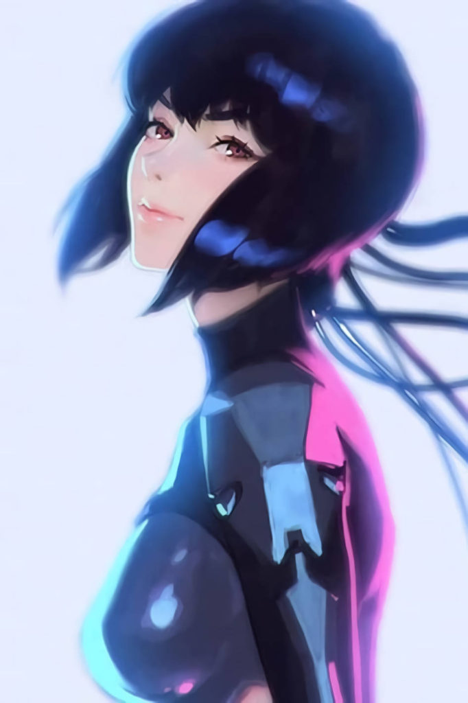 Ghost in the Shell SAC_2045 Netflix by Ilya Kuvshinov