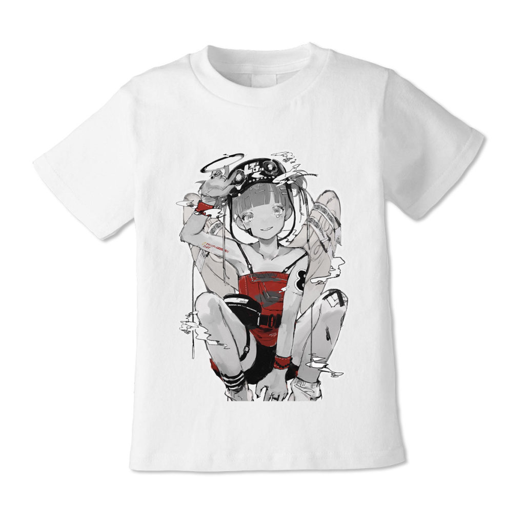 Kikiyu atatame_m VIRTUAL REALI-T vol2 white T-Shirt